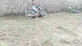 Adaobi caught by area boy pissing on a farmland and fucked