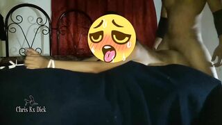 I tie her to the bed and fuck her 18 year old ass (part 2) - Chris Kx Dick