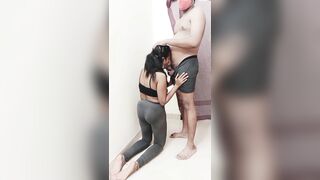 Tamil mallu girl gives blowjob. Use headsets. Fucked by tamil boy