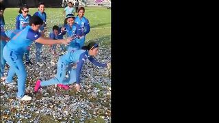 Smriti Mandhana Sexy Scene in Women Sports Person Hot