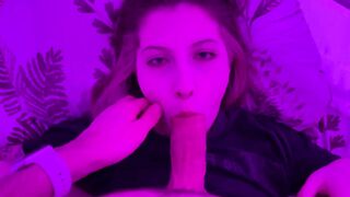 Morning sex with a beautiful girl, woke up with a dick, fingering, footjob, gentle sex - YourSofia