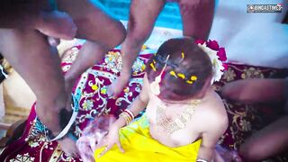 GangBang Suhagarat - Besi Indian Wife Very 1st Suhagarat with Four Husband ( Full Movie )