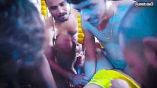 GangBang Suhagarat - Besi Indian Wife Very 1st Suhagarat with Four Husband ( Full Movie )