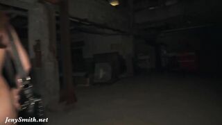 The lair. Going naked in an abandoned factory! Erotic horror