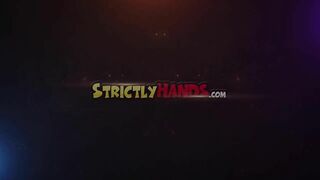 StrictlyHands - Exotic Thea Gets Her Hand Soaked In Cum