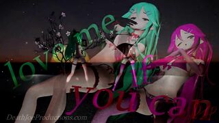 MMD R18 Yamakaze Duet - love me if you can -1043