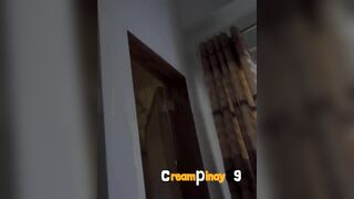 Pinay Wild Amateur Sex on Hotel Room Balcony