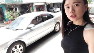 Swag女主播daisybaby超飢渴搭uber跟司機車震口爆fuck with uber driver in the car & Cum in mouth