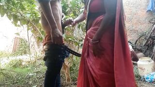 Indian hot stepsister ki khuleaam chudai Ghar ke peechhe desi fucked by her stepbrother real outdoor forest hard-core sex