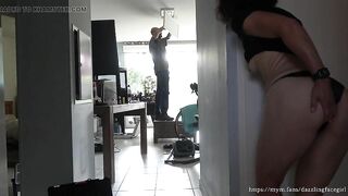 I think I'm going to suck the electrician - Dazzlingfacegirl full video 42 min on MYM