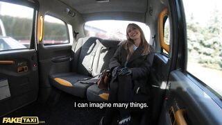 Fake Taxi Jayla De Angelis Wraps Her Gloves Around Cabbie's Cock