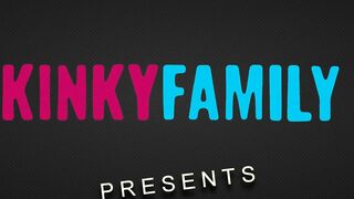 Kinky Family - Scarlet Skies - Stepdad fucks teen in braces