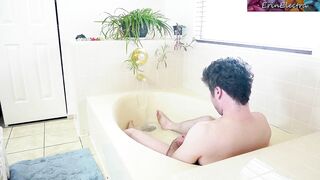 Fucking my stepmother in the bath