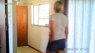 Spycam: slut wife caught cheating