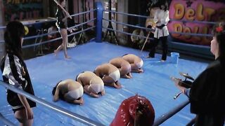 Japan girl boxing