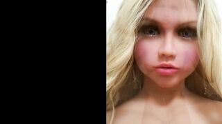 I have sex with a cute and beautiful young sex doll