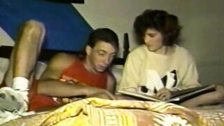 Young Wild couple first homemade video