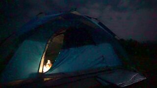 Public Camping Sex In Tent