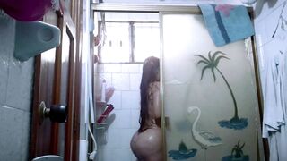 hidden cam brunette latina