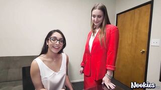 NOOKIES - Office Threesome with Laney Grey and Madison Wilde