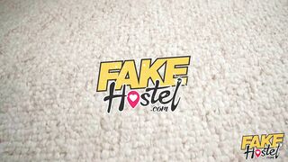 Fake Hostel - PAWG steals Ebony babes BWC cheating boyfriend for hardcore sneaky sex fun