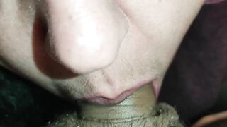 Stepmom Gives Stepson All Her Experience of Slut with Cum in Mouth