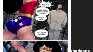 Wonder Woman wanted cock and was fucked by her ex-husband - Vandalized XXX (Wonder Woman)