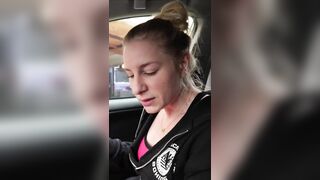 Fit Milf gets fucked in car after gym