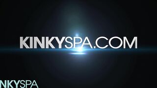 Kinky Spa - Brunette Milf Jennifer White Gets A Happy Ending Massage From Her Hot Employee