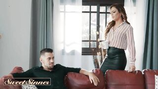 Sweet Sinner - Stunning Brunette Alia Donovan Lures Her Colleague Dante For A Quick Fuck Before Work