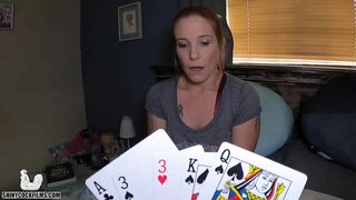 Step Son Plays Strip Poker With Step Mom - Jane Cane
