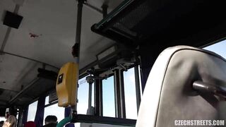 Czech Streets – Luxurious MILF fucked in a Public Bus