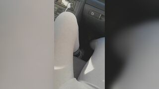 Snapchat hoe public Car masturbation