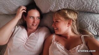 Ersties - Best Friends Exchange Sexy Gifts Before Using Them To Have Lesbian Sex