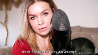 Vends-ta-culotte - BDSM and fetish lesson for submissive man with a stunning dominatrix