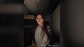 Ms Puiyi Airplane Pussy Masturbation Video Leaked