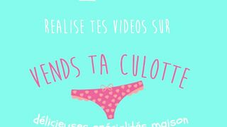 Vends-ta-culotte - French naughty woman showing her delicious body to help you jerking off