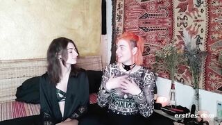 Ersties - Lesbian BDSM experience with Zora and Desiree