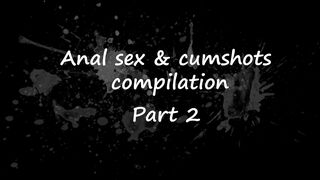 Nothing makes him cum as much as anal sex (huge cum compilation)