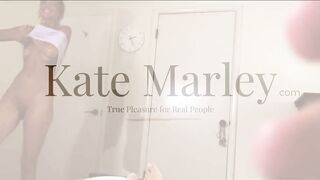 POV Smiley Blowjob Turned Amazing Handjob - Kate Marley