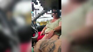 latin granny touch my cock