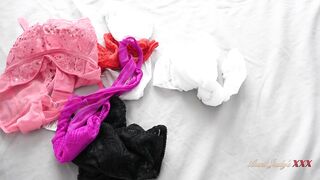 AuntJudysXXX - Your Busty Mature Landlady Camilla Catches You In Her Panty Drawer (POV)