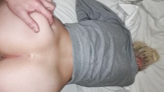 Fucking tinder date in hotel room and cumming on her