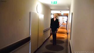 German whore ordered to the hotel + fucked in all holes! Extremely BIG Facial! DAYNIA