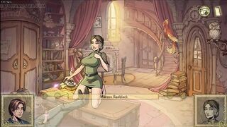 Mature Witch Jerks Off Cock With MAGIC - Harry Potter - Innocent Witches - Porn Gameplay