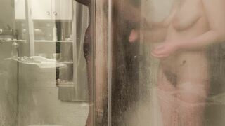 Petite Teen Has Some Shower Fun With a BBC