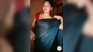 Beautiful Indian Wife Showing Her Boobs and Pussy