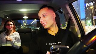 Fake Taxi Strip Game Youtube Show: Playing Naughty with a Hottie