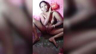 Punam naked bathroom sex