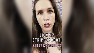 Lick My Stripper Boots